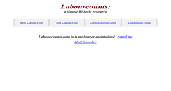 Desktop Screenshot of labourcounts.com